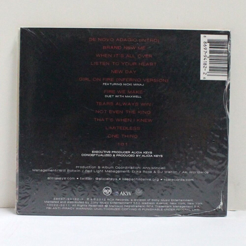 Alicia Keys Girl On Fire Sealed Unopened CD - Picture 2 of 3